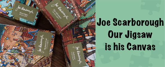 Joe Scarborough - Our Jigsaw is his Canvas