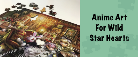 ANIME ART for WILD STAR HEARTS - WOODEN JIGSAWS
