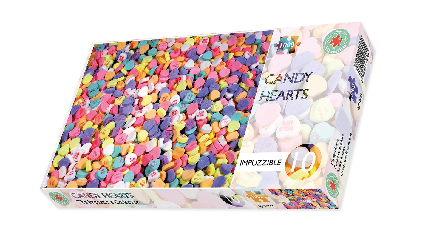 Candy Heart - Impuzzible No.10 - 1000 Piece Jigsaw Puzzle