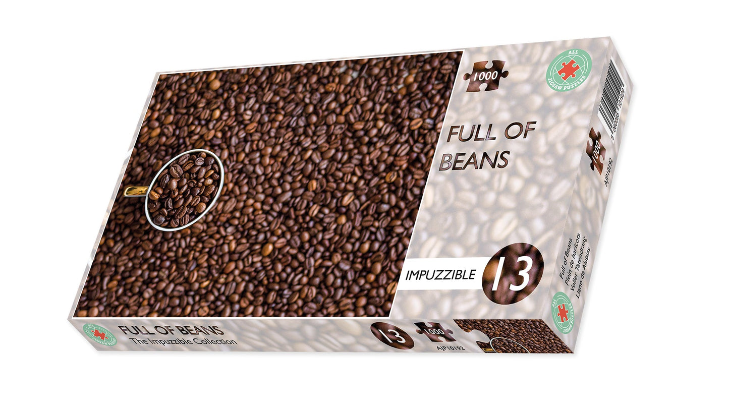 Full of Beans - Impuzzible No.13 - 1000 Piece Jigsaw Puzzle
