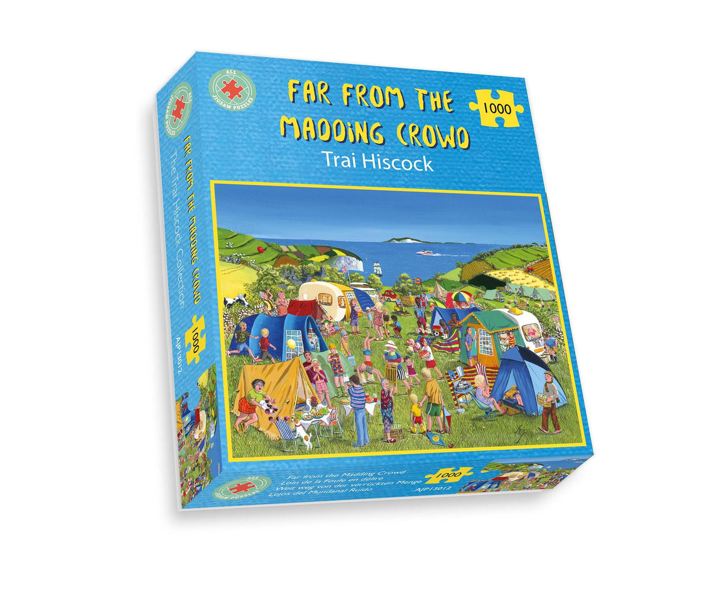 Far from the Madding Crowd, The Camping Collection, Trai Hiscock 1000 or 500 Piece Jigsaw Puzzle