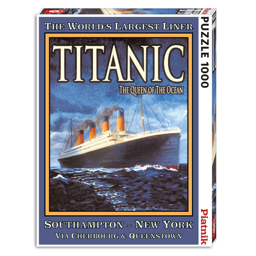 Titanic 1000 Piece Jigsaw Puzzle