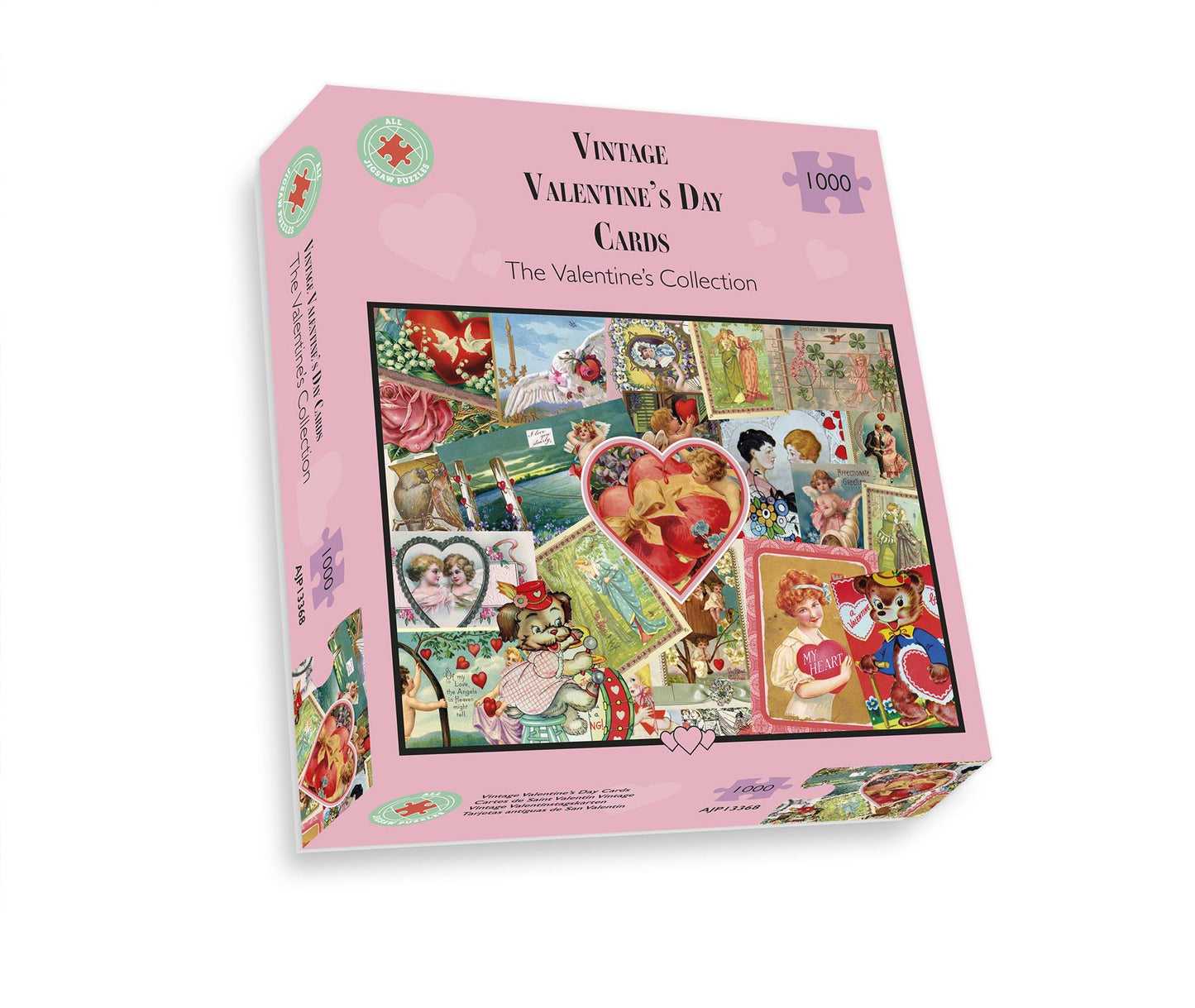 Vintage Valentine's Cards 1000 Piece Jigsaw Puzzle