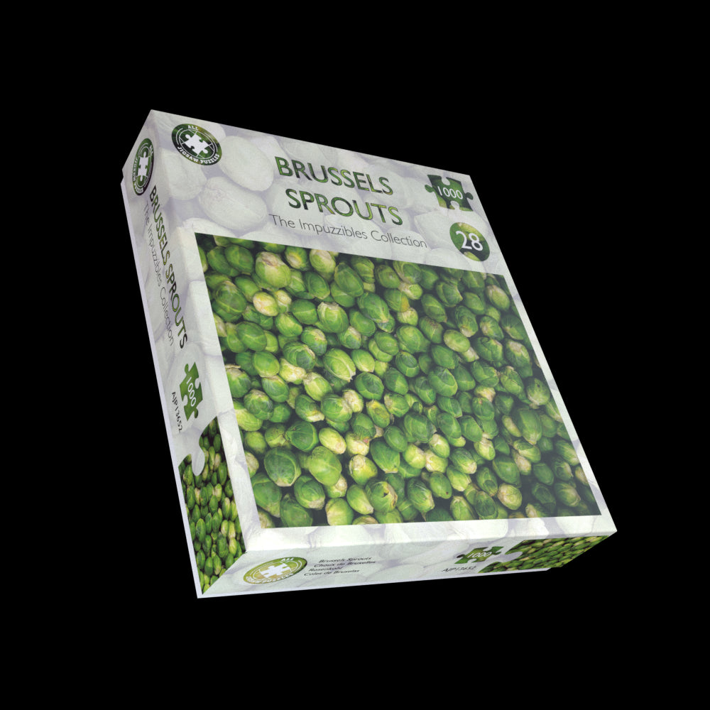Brussel Sprouts - Impuzzible No. 28 - 1000 Piece Jigsaw Puzzle
