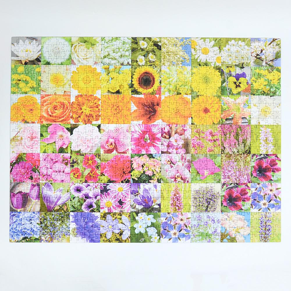 Rainbow of flowers 1000 Piece Jigsaw