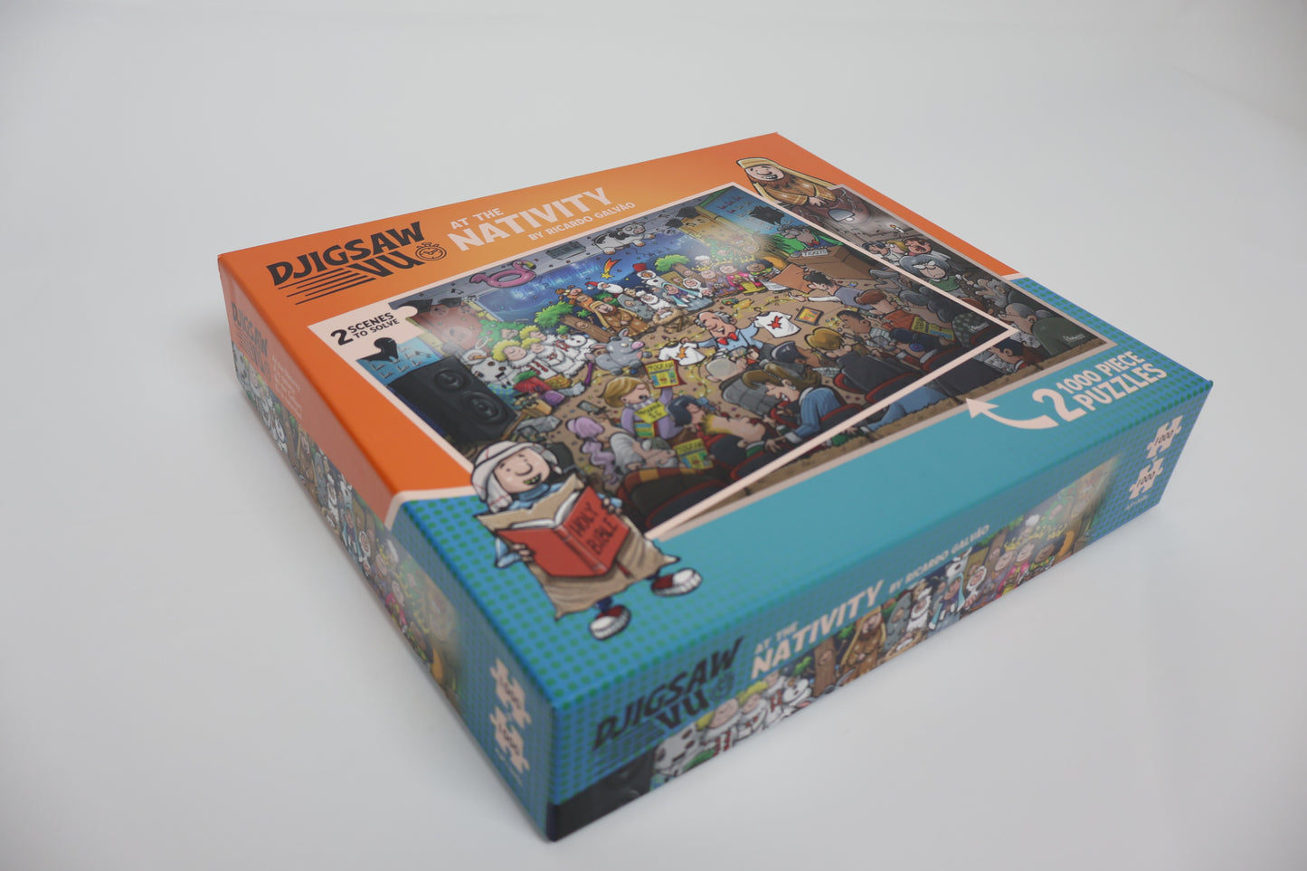 Djigsaw Vu  at the Nativity 2 x 1000 Piece Jigsaw