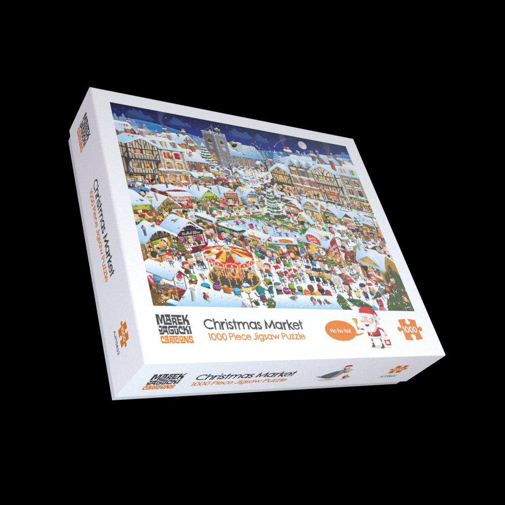 Christmas Market 1000 Piece Jigsaw Puzzle
