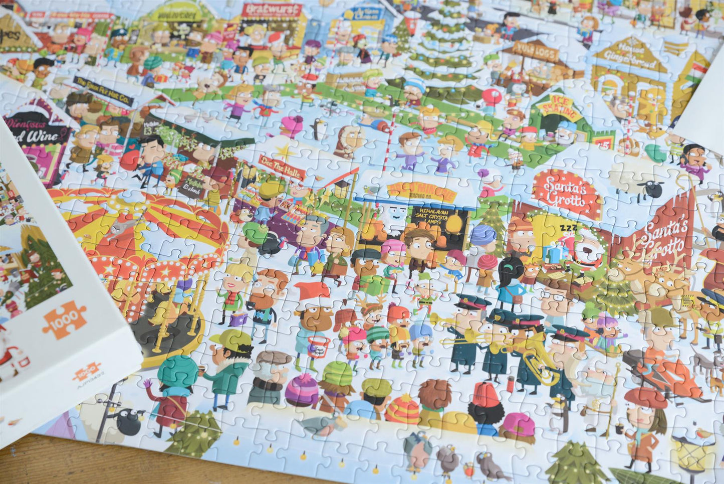 Christmas Market 1000 Piece Jigsaw Puzzle
