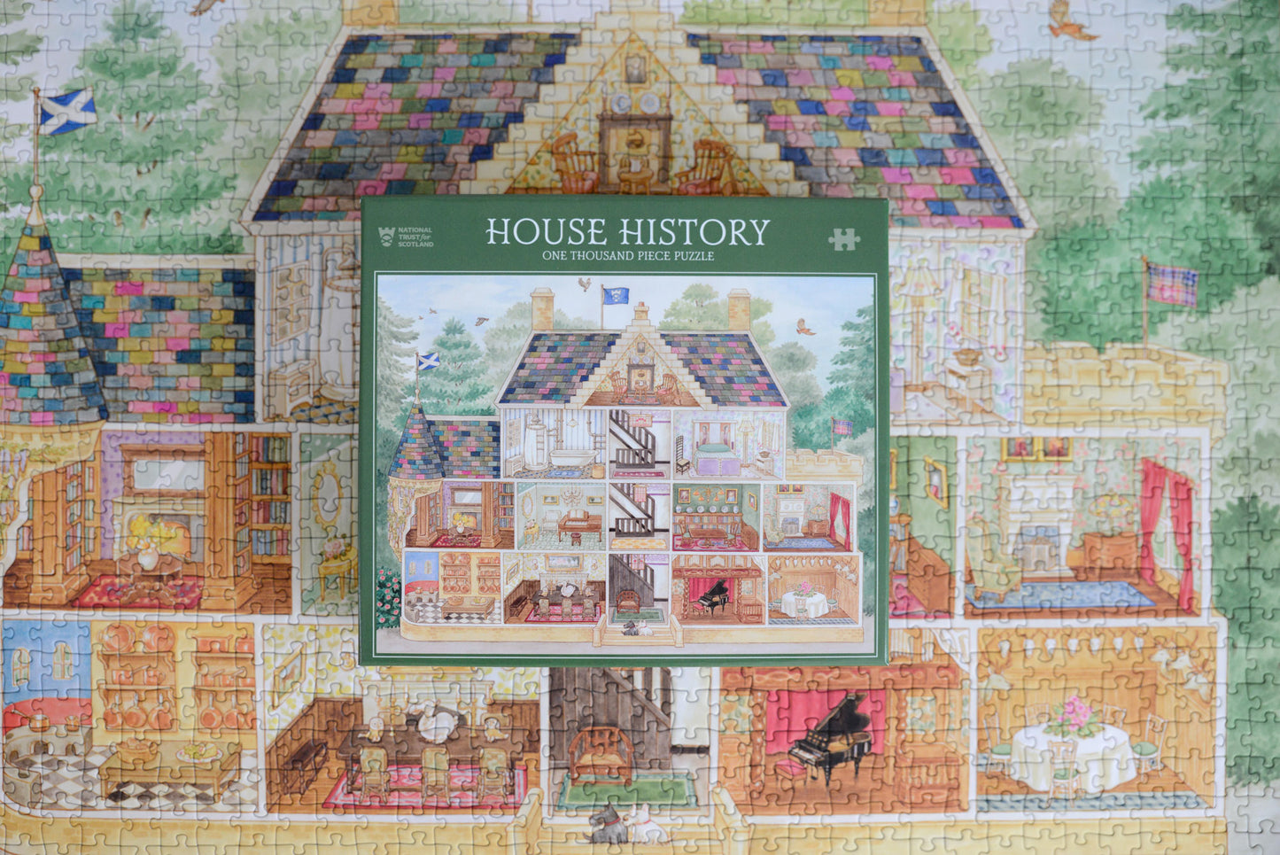 National Trust for Scotland House History 1000 piece JIgsaw puzzle