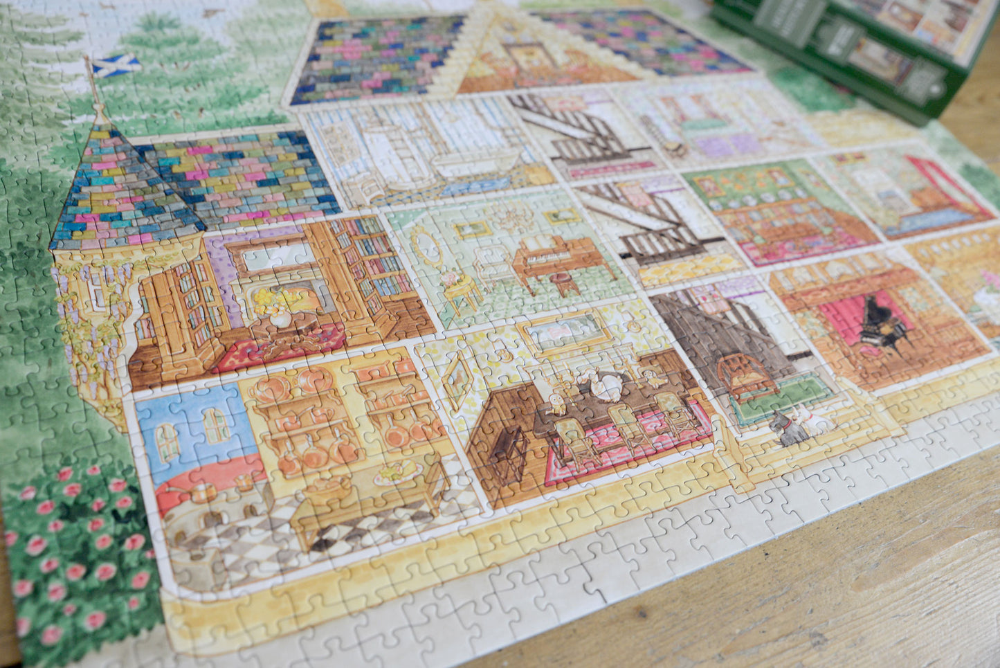 National Trust for Scotland House History 1000 piece JIgsaw puzzle