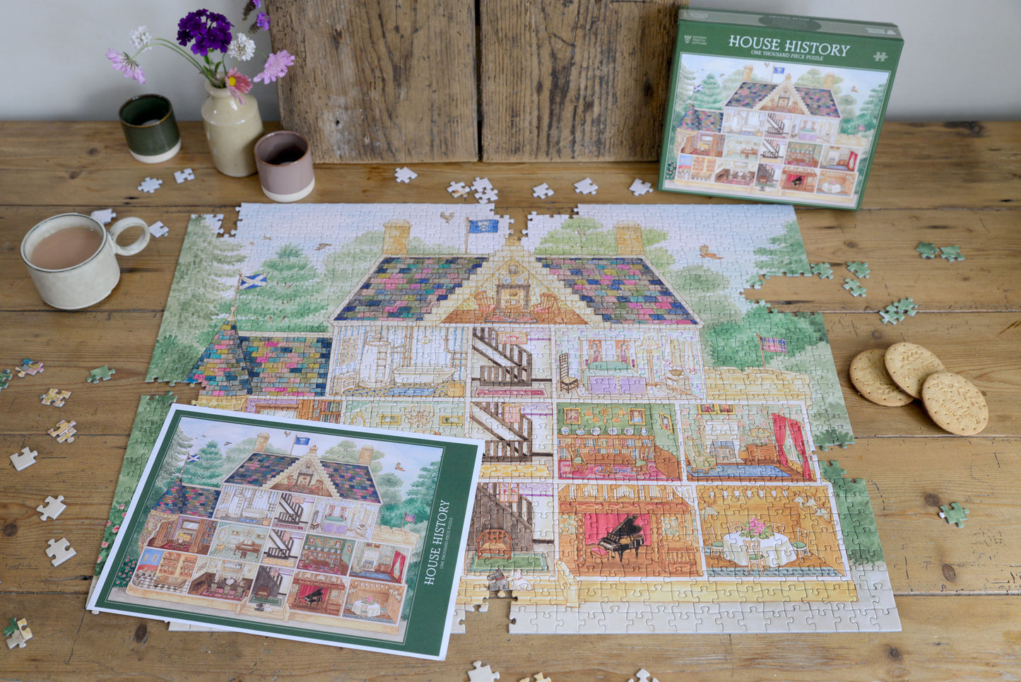 National Trust for Scotland House History 1000 piece JIgsaw puzzle