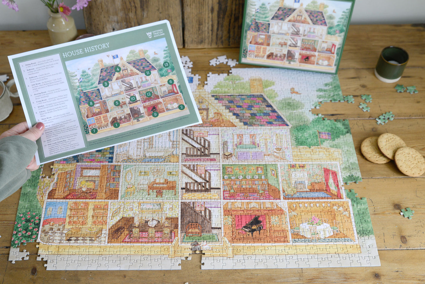 National Trust for Scotland House History 1000 piece JIgsaw puzzle