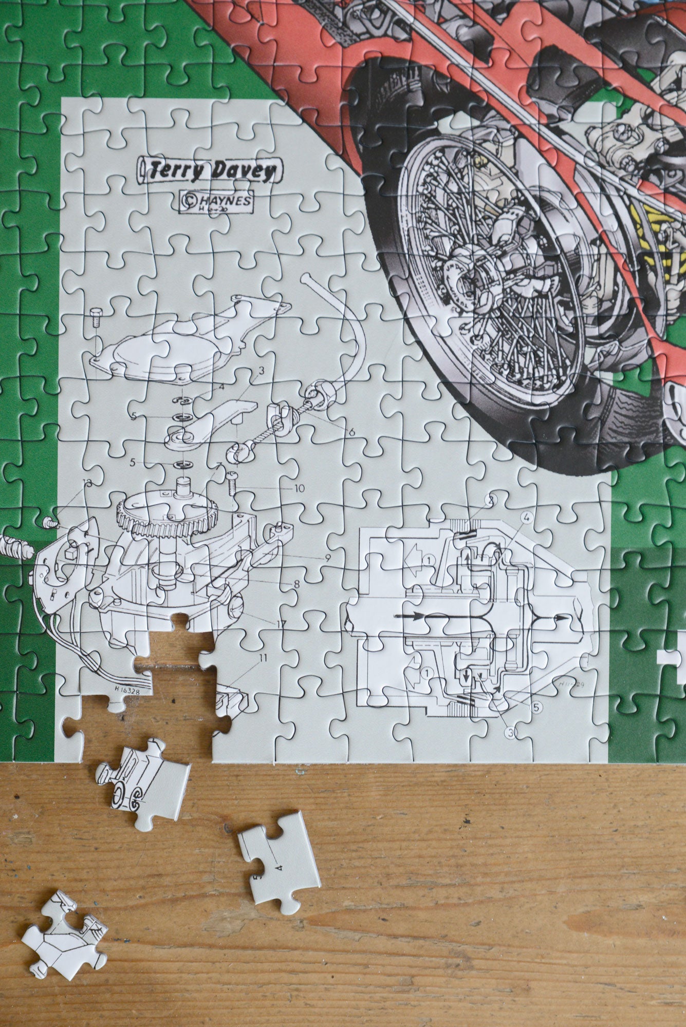 Haynes MGB 1000 Piece Jigsaw Puzzle