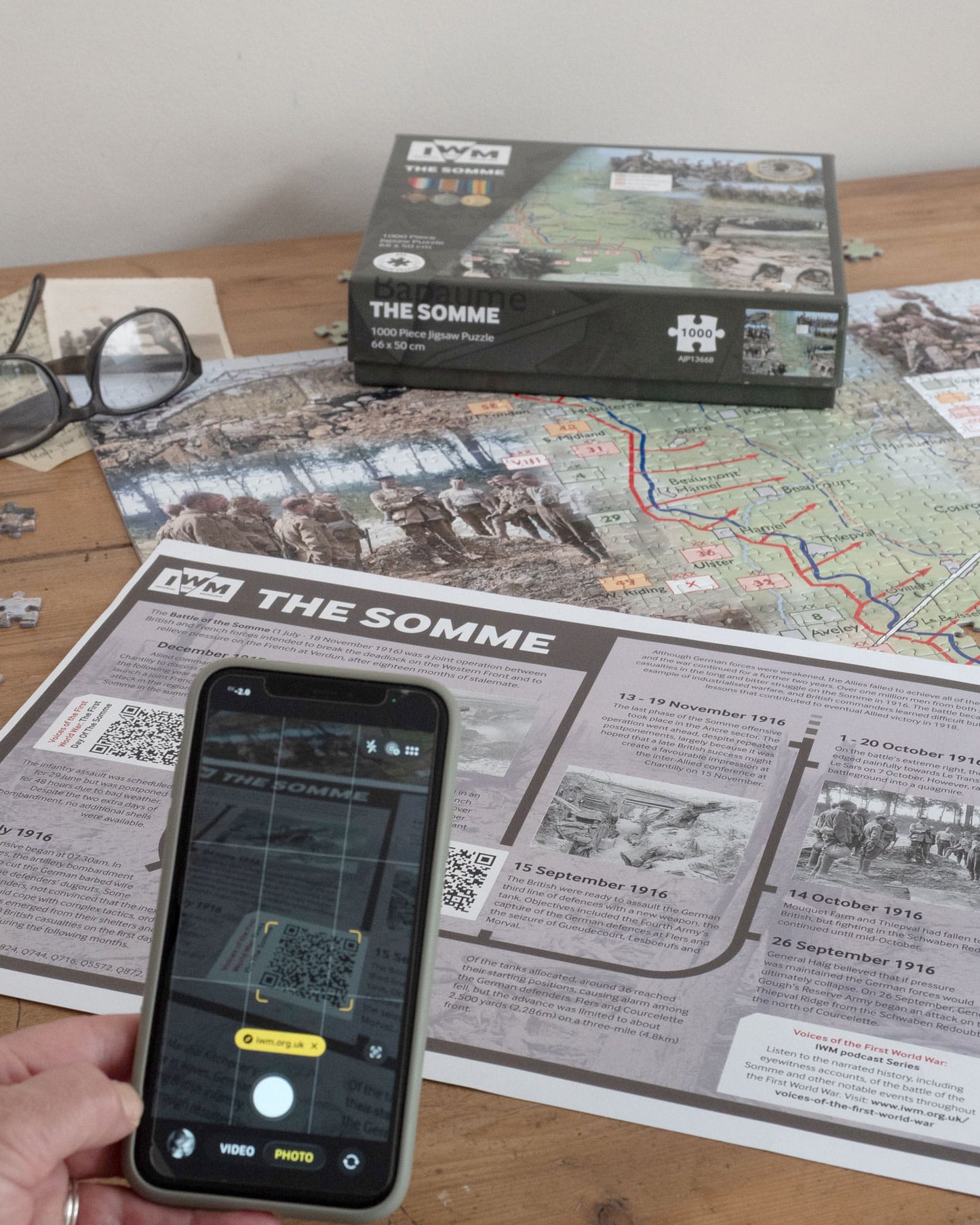 110th Anniversary of the Battle of the Somme 1000 Piece Jigsaw Puzzle
