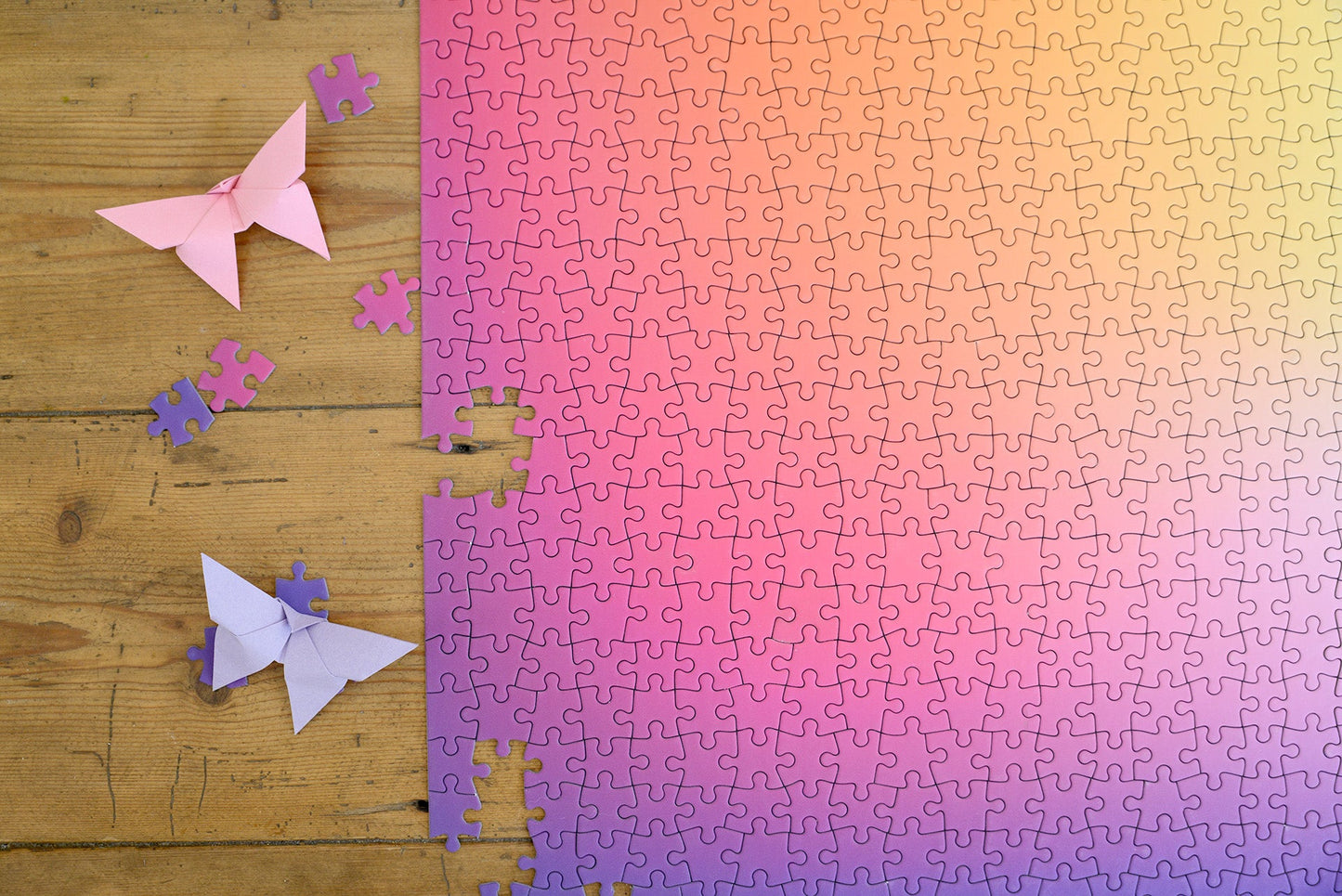 Blurry Rainbow - Impuzzible No.21 - 1000 Piece Jigsaw Puzzle