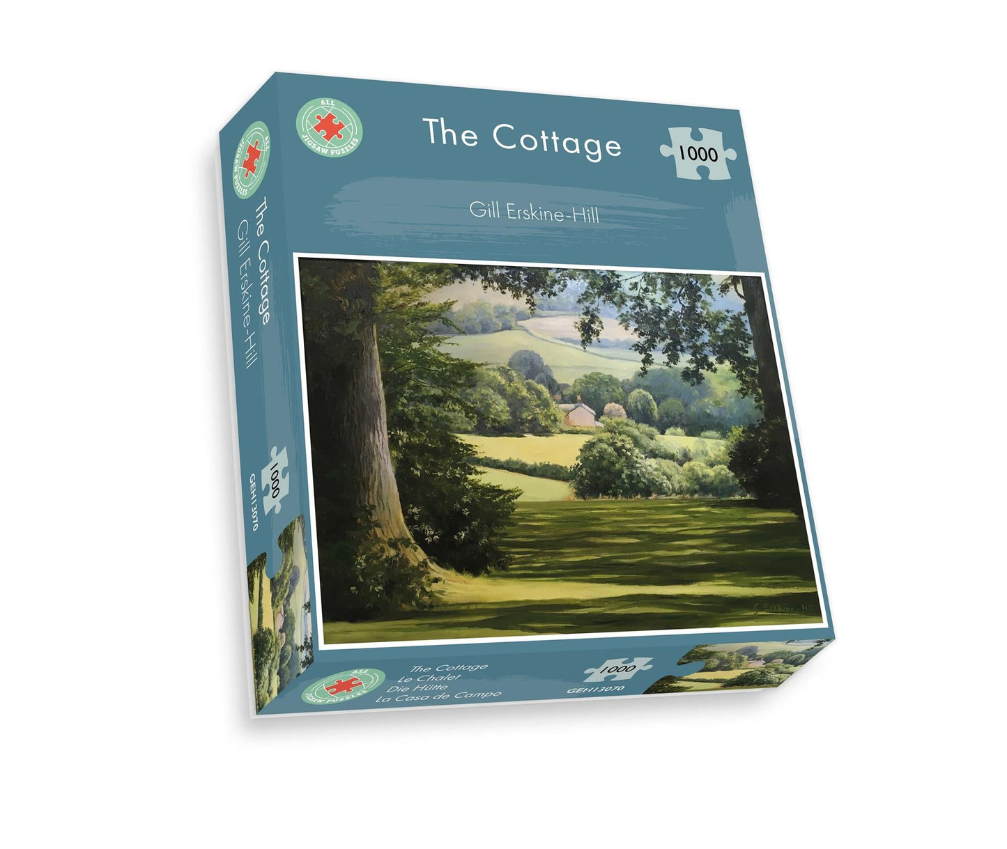 The Cottage Gill Erskine Hill 1000 Piece Jigsaw Puzzle