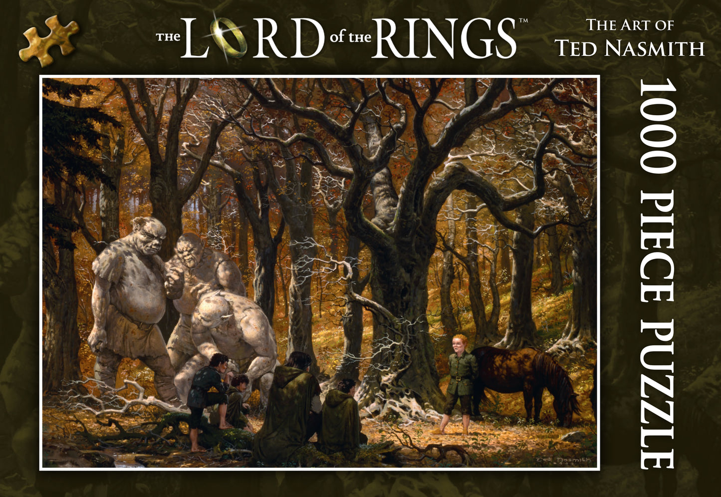 Lord of the Rings: Song of the Trollshaws 1000 Piece Jigsaw Puzzle