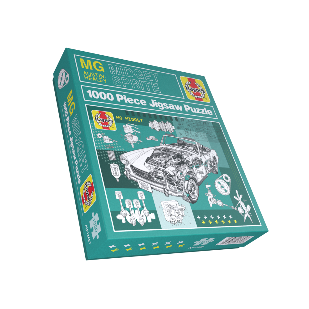 Haynes MG Midget 65th Anniversary 1000 Piece Jigsaw Puzzle