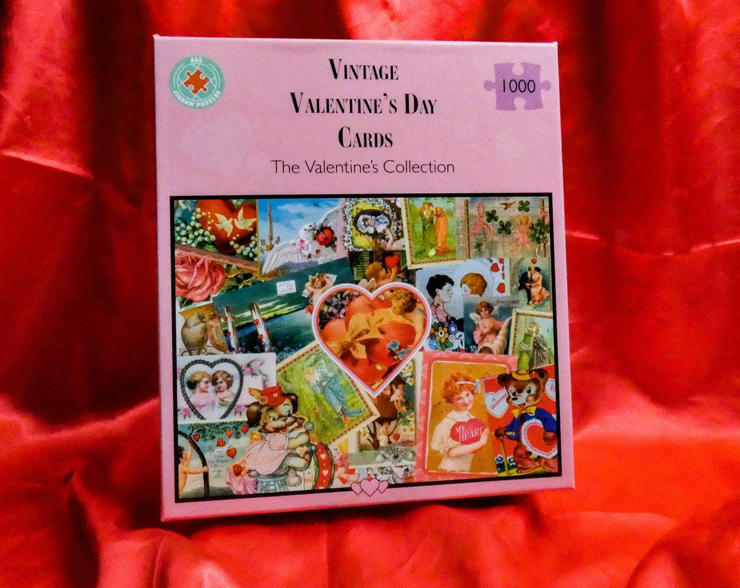 Vintage Valentine's Cards 1000 Piece Jigsaw Puzzle