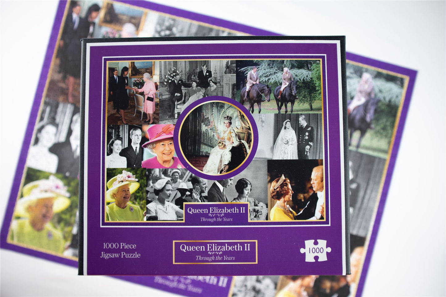 Queen Elizabeth II Through the Years 1000 Piece Jigsaw Puzzle