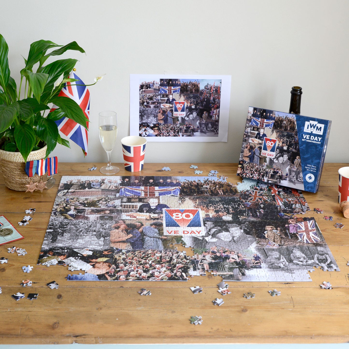 Imperial War Museum VE Day 80th Celebration 1000 Piece Jigsaw