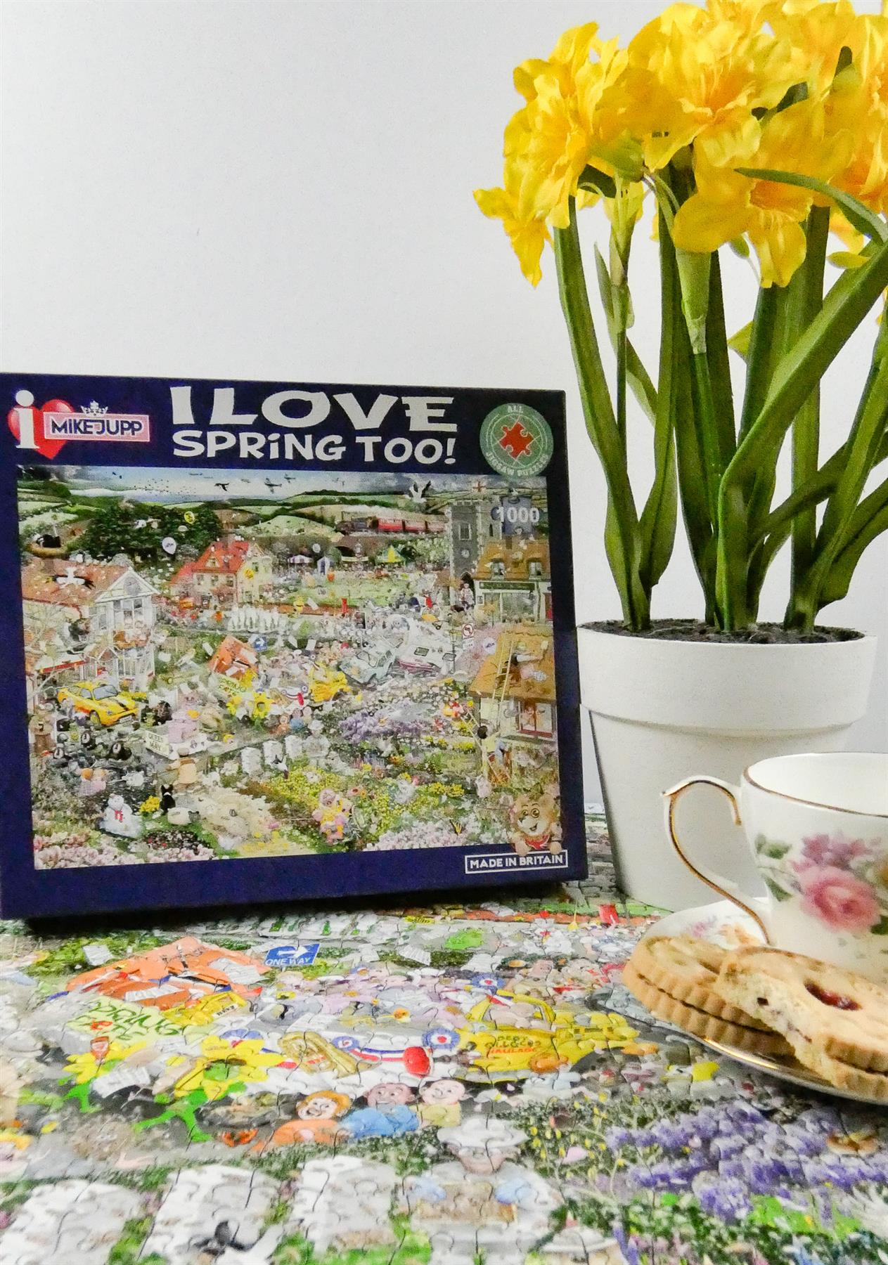 Mike Jupp I Love Spring 1000 Piece Jigsaw Puzzle