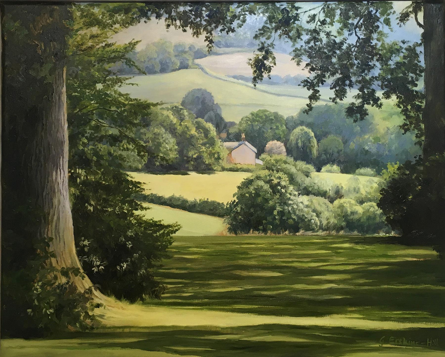 The Cottage Gill Erskine Hill 1000 Piece Jigsaw Puzzle