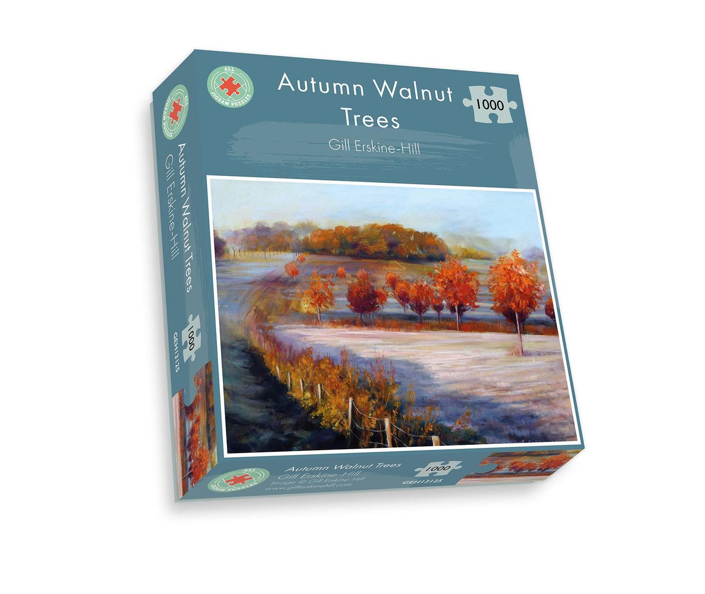 Autumn Walnut Trees 1000 or 500 Piece Jigsaw Puzzle