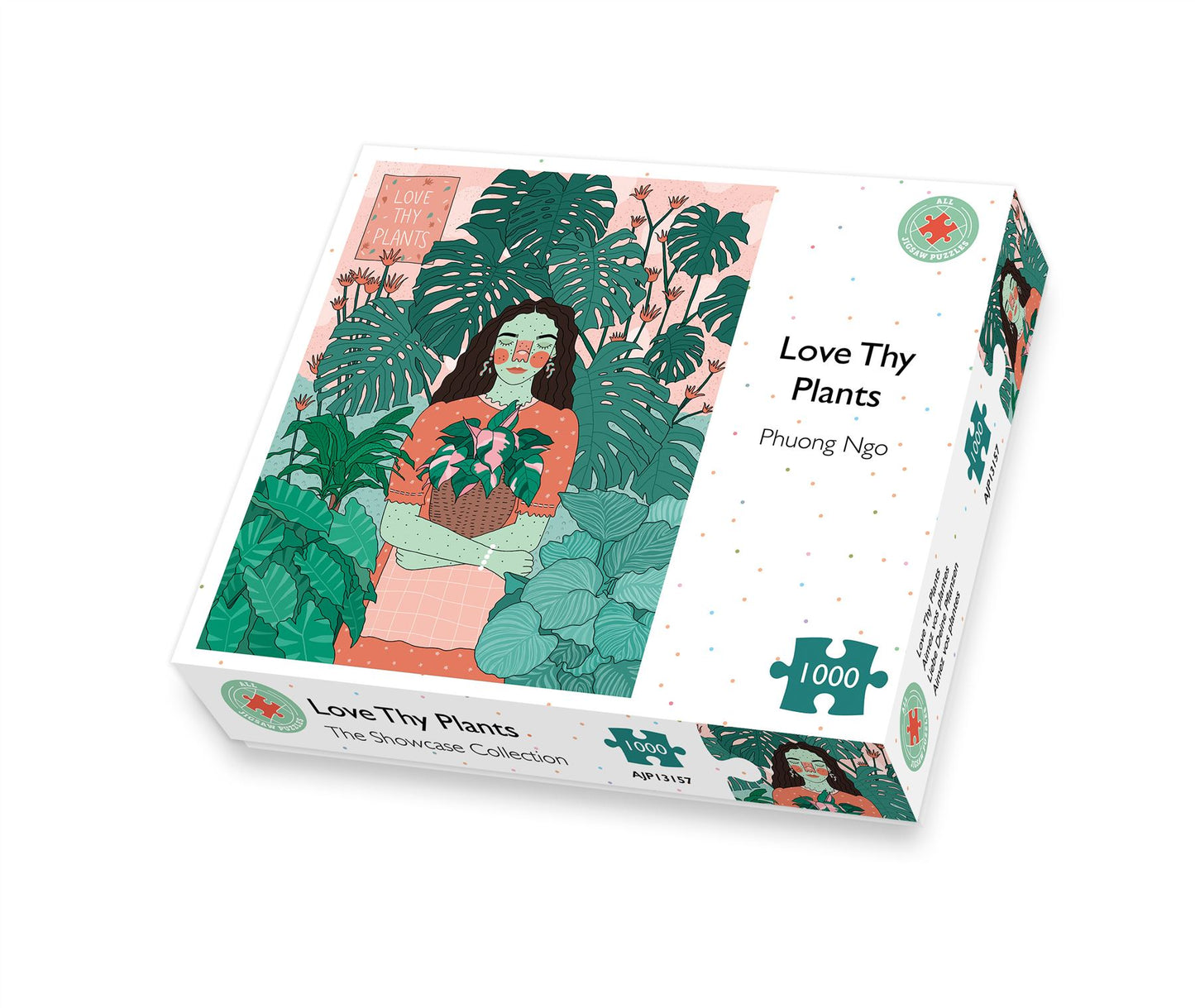 Love Thy Plants 1000 Piece Jigsaw Puzzle box