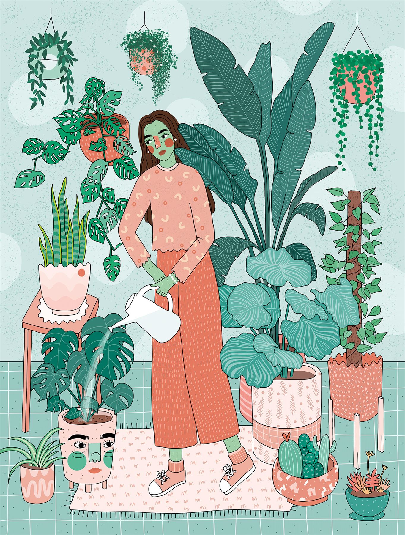 Water Thy Plants 1000 Piece Jigsaw Puzzle