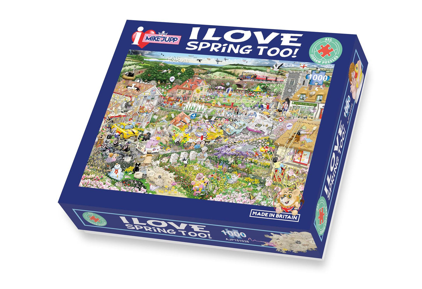 Mike Jupp I Love Spring 1000 Piece Jigsaw Puzzle