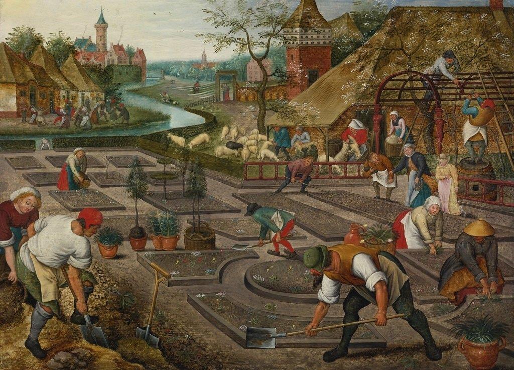 Spring - Pieter Brueghel The Younger 1000 Piece Jigsaw Puzzle