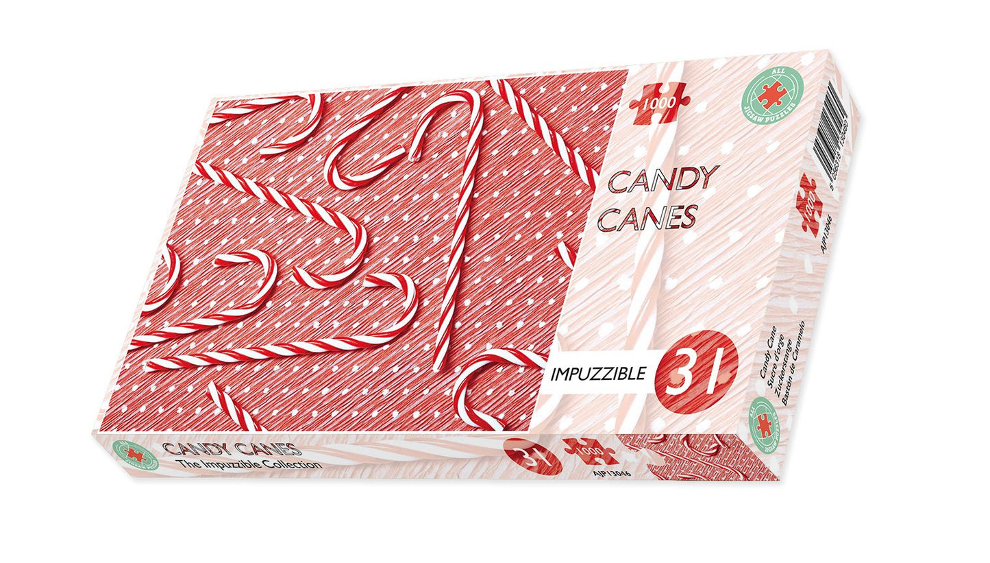Candy Cane - Impuzzible No. 31 - 1000 Piece Jigsaw Puzzle