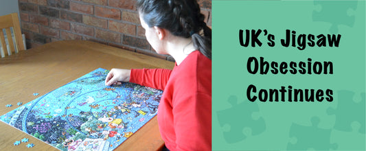 UK’s obsession with Jigsaw Puzzling continues into 2021