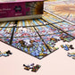 Barcelona Stained Glass Window 1000 Piece Jigsaw Puzzle