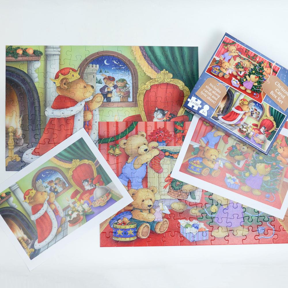Christmas Carol 2 x 100 Piece Jigsaw set