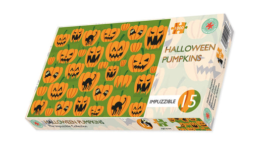 Halloween Pumpkin - Impuzzible No.15 - 1000 Piece Jigsaw Puzzle