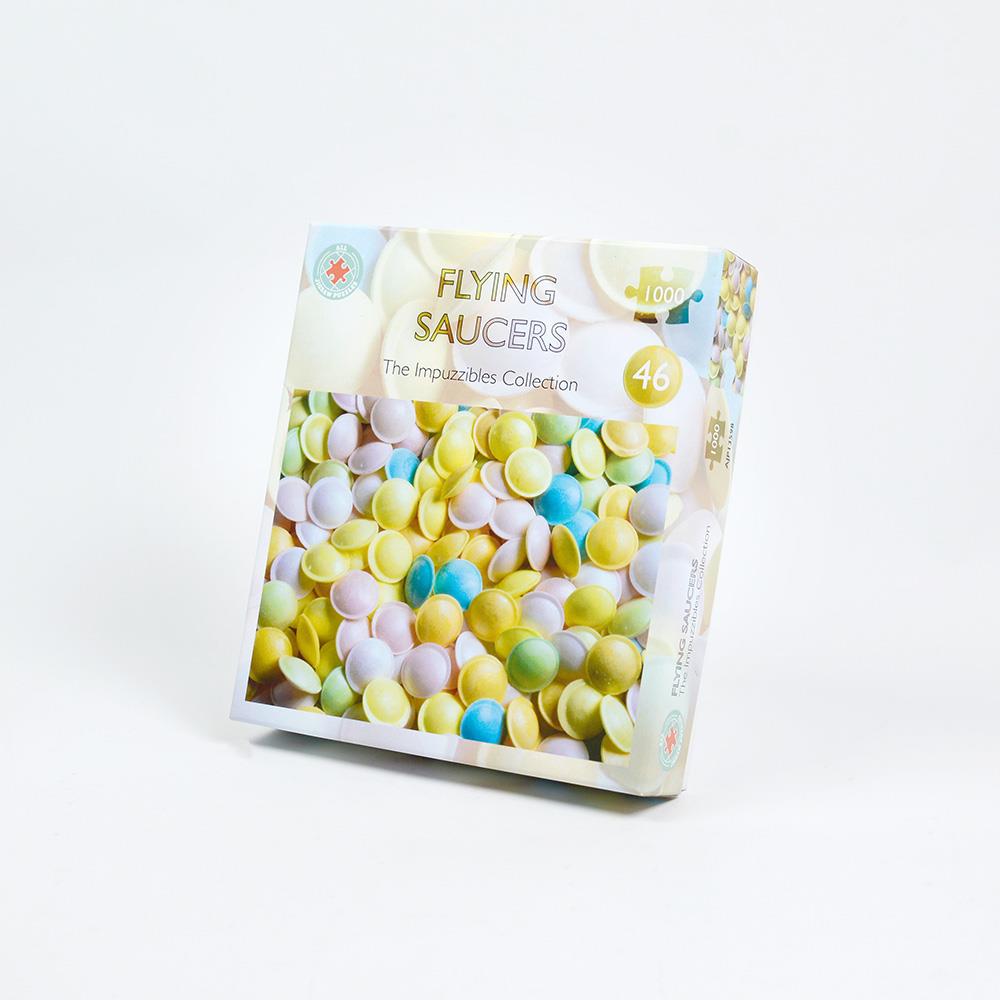 Flying Saucers Impuzzible No.46 - 1000 Piece Jigsaw Puzzle