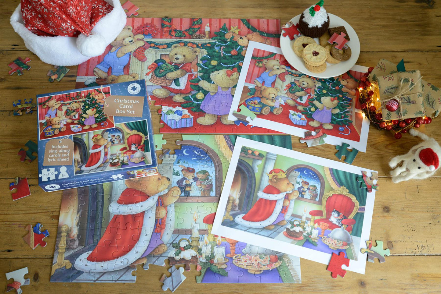 Christmas Carol 2 x 100 Piece Jigsaw set