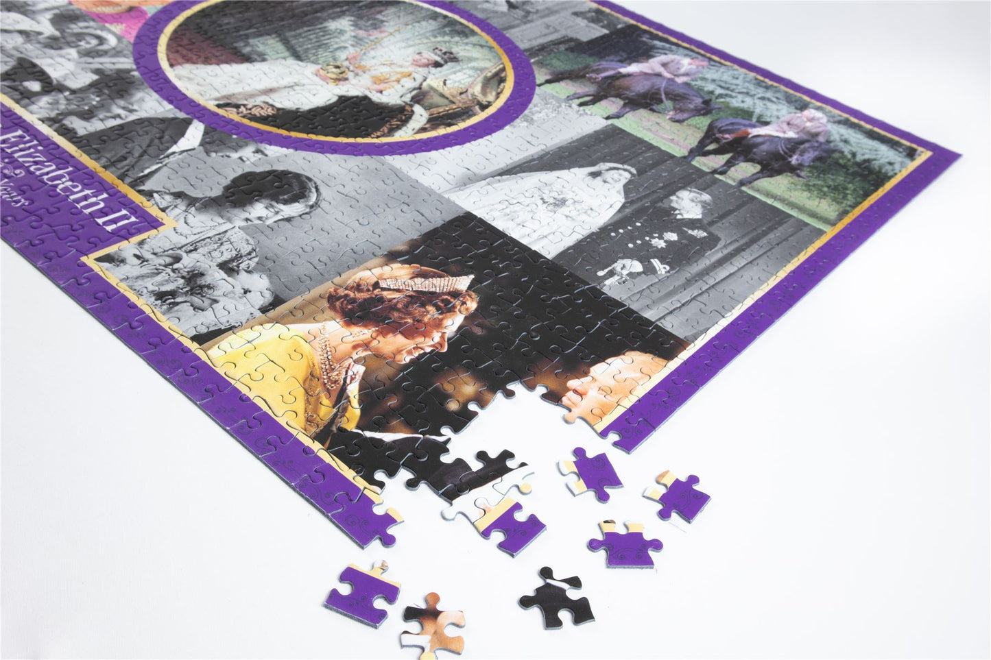 Queen Elizabeth II Through the Years 1000 Piece Jigsaw Puzzle