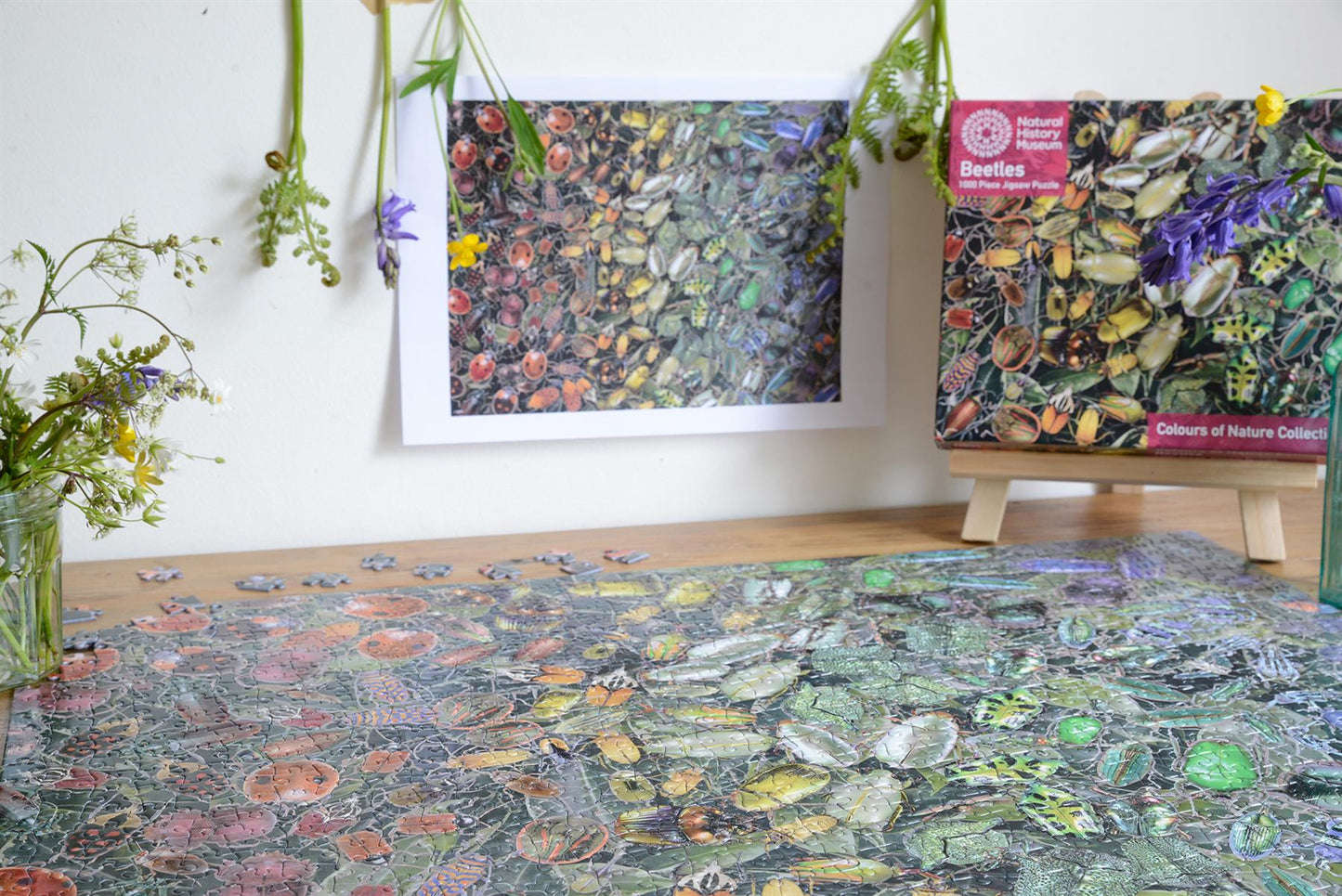 Natural History Museum - Beetles 1000 Piece Jigsaw Puzzle