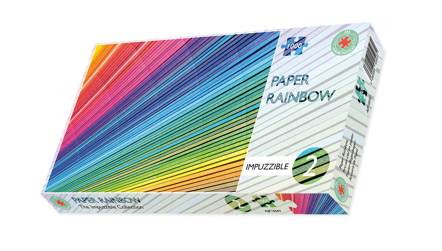 Paper Rainbow - Impuzzible No.2 - Impuzzible 1000 piece