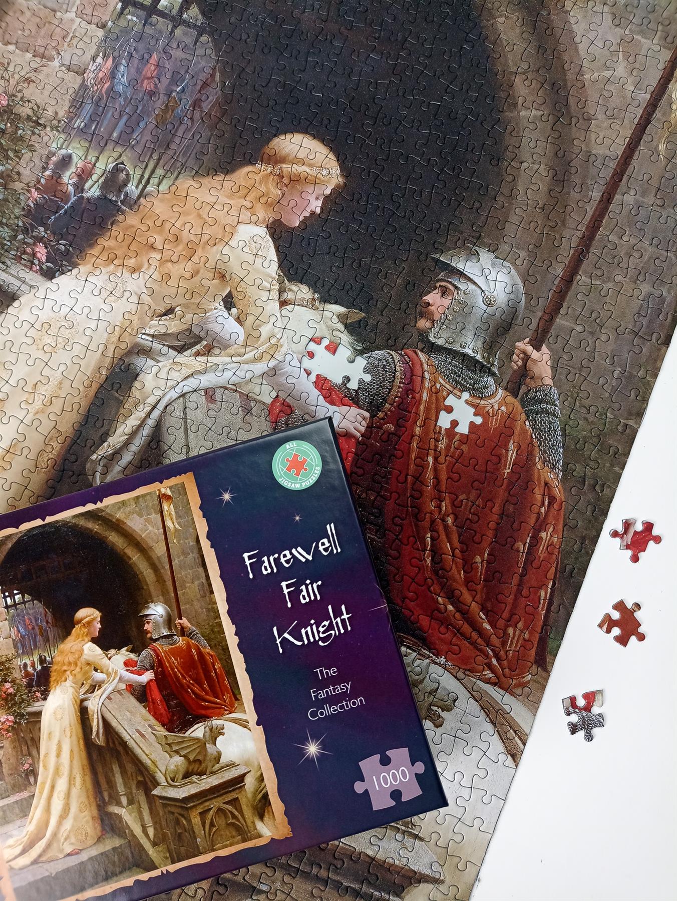 Farewell Fair Knight 1000 Piece Jigsaw Puzzle