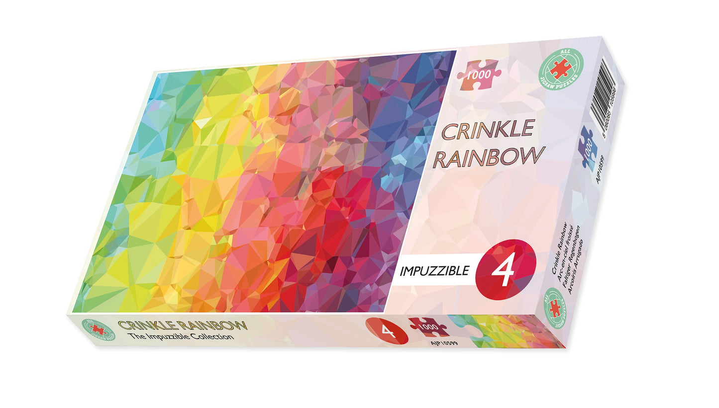 Crinkle Rainbow - Impuzzible No.4 - Impuzzible Jigsaw Puzzle