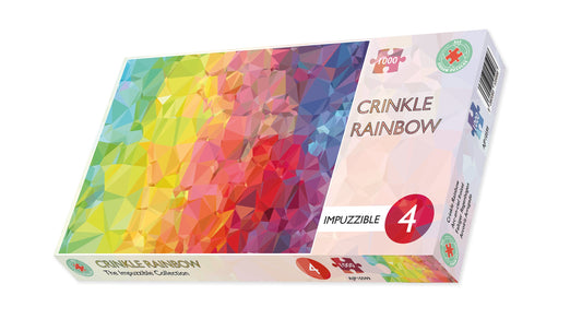 Crinkle Rainbow - Impuzzible No.4 - Impuzzible Jigsaw Puzzle