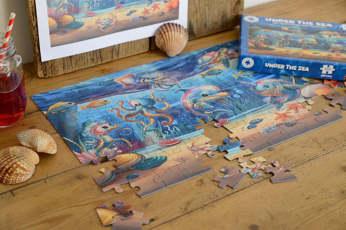 Under the Sea 100 Piece Jigsaw Puzzle