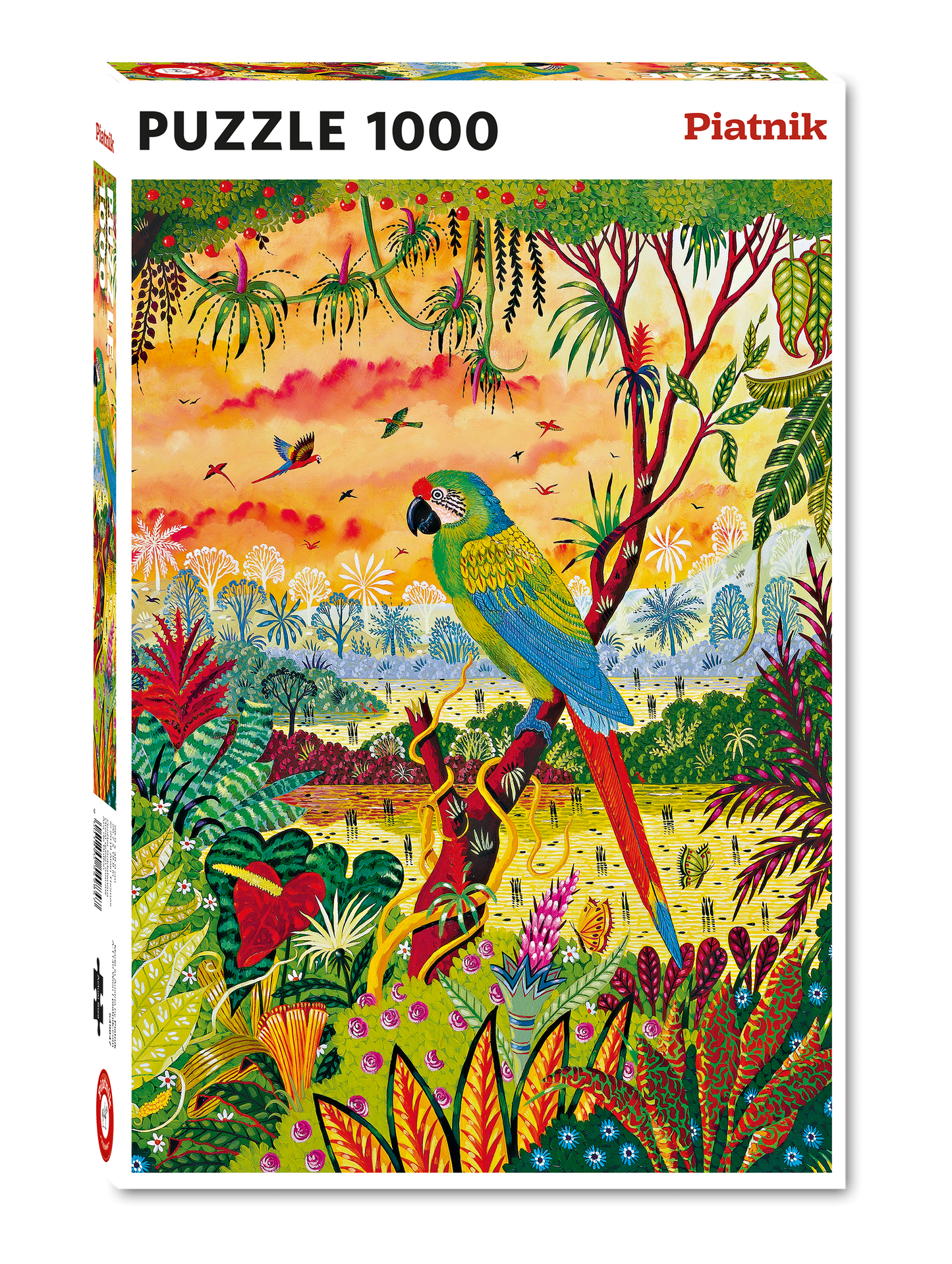 Great Green Macaw 1000 Piece Jigsaw Puzzle