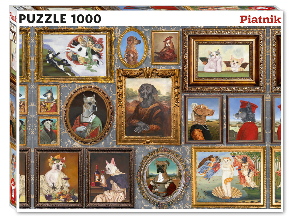 Renaissance Menagerie Gallery 1000 Piece Jigsaw Puzzle
