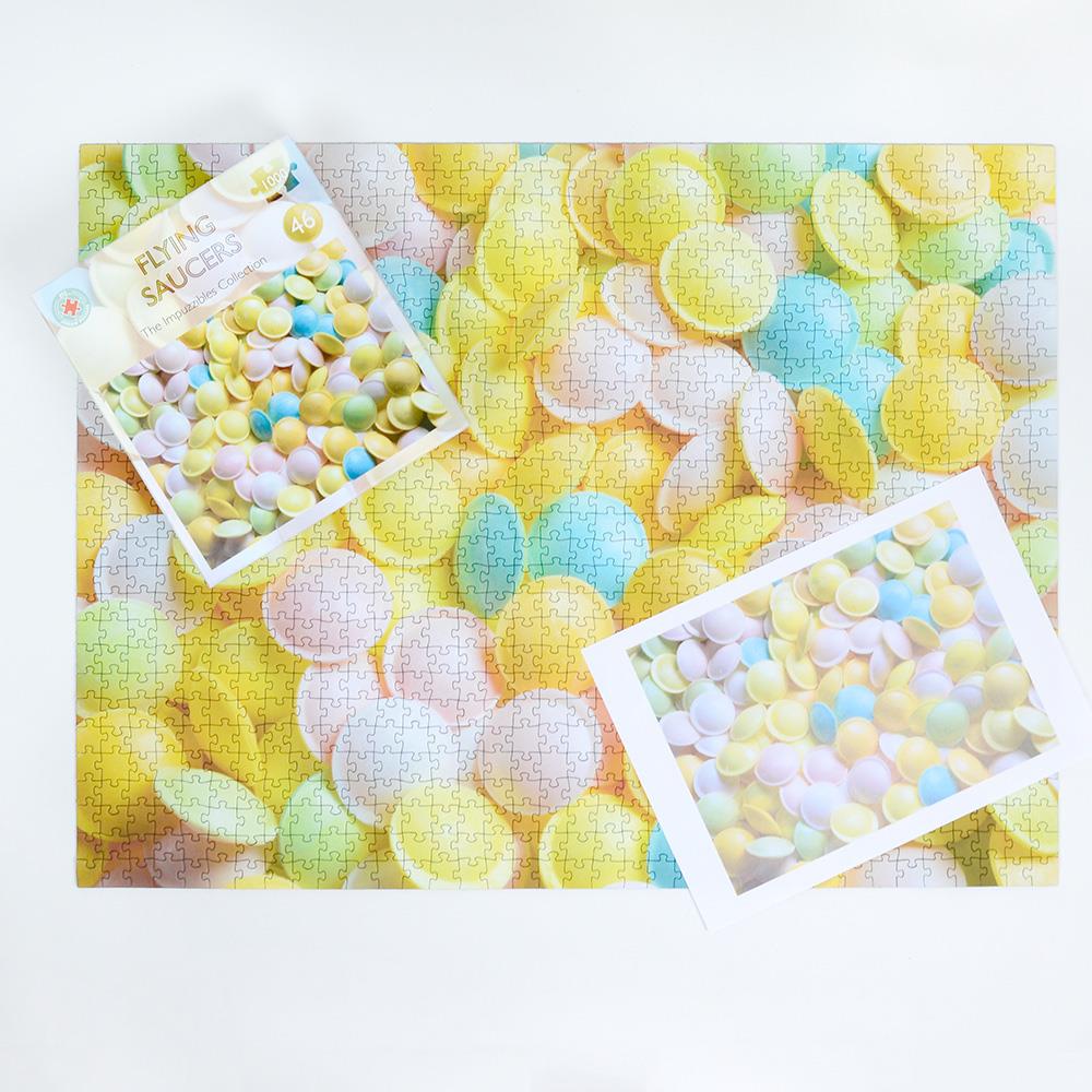 Flying Saucers Impuzzible No.46 - 1000 Piece Jigsaw Puzzle