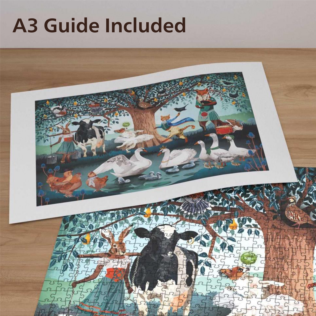 The 12 Days of Christmas 1000 Piece Jigsaw Puzzle